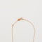 Collier Collier or rose La Brune et La Blonde rubis 58 Facettes 43155