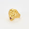 Bague 59 BAGUE TETE DE LION 58 Facettes M8864