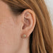 Boucles d'oreilles Clous d'oreilles 14 diamants 58 Facettes LP536