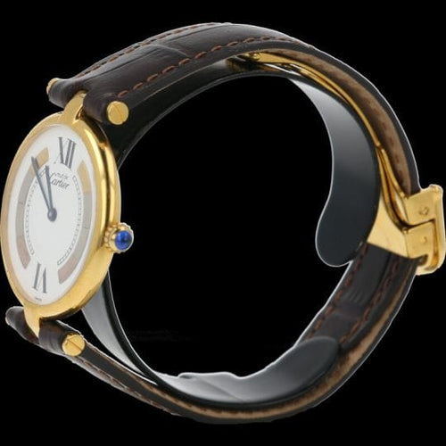 Montre Cartier Montre Must De Cartier Vermeil 58 Facettes MT41230