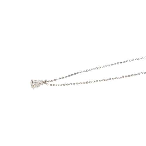 Collier Collier Solitaire Or blanc Diamant 58 Facettes 3747943CN