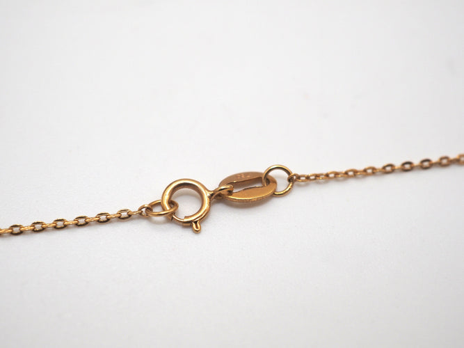 Collier Collier or jaune 750 et citrine 58 Facettes