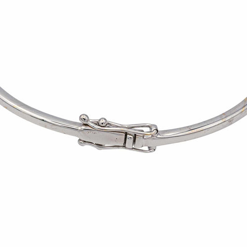 Bracelet Bracelet Jonc Or blanc Diamant 58 Facettes 4013368CN