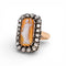 Bague 54 Bague Camée et Diamants - Époque Victorienne 58 Facettes 455