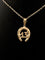 Pendentif Pendentif fer à cheval en or jaune 58 Facettes