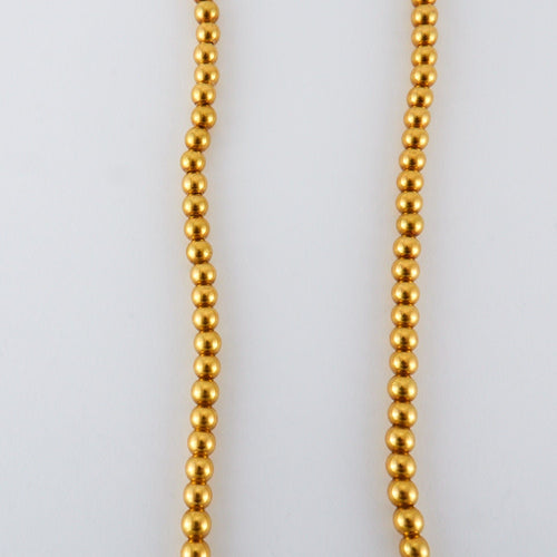 Collier Collier Boules Or Jaune 58 Facettes