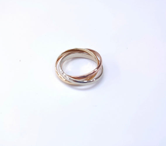 Bague 54.5 Alliance 3 ors 58 Facettes ALL.3OR-1758