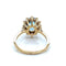 Bague 58 Bague Marguerite Topaze Bleue Diamants 58 Facettes