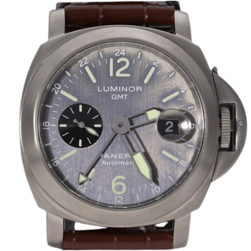 Montre Panerai Montre Luminor Gmt Automatic Titanium 58 Facettes MT43510