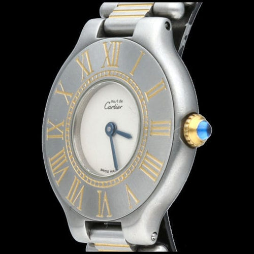 Часовник Cartier Часовник Must 21 58 Facettes MT42270