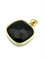 Pendentif POMELLATO. Collection "Victoria", pendentif or et jais 58 Facettes