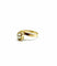 Bague 52 Bague en or jaune et perle 58 Facettes