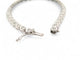 Bracelet bracelet tennis t19 serti de 35 diamants 2.1ct en or blanc 14k 16gr 58 Facettes 268155