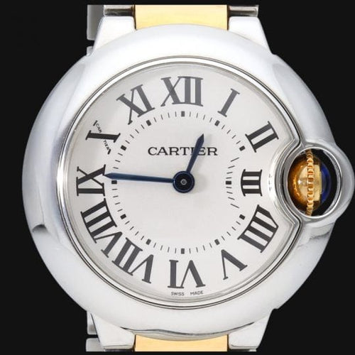 Montre Cartier Montre Ballon Bleu De Cartier 28Mm Quartz 58 Facettes MT43630