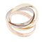 Bague 50 Bague Trinity de Cartier triple or 58 Facettes