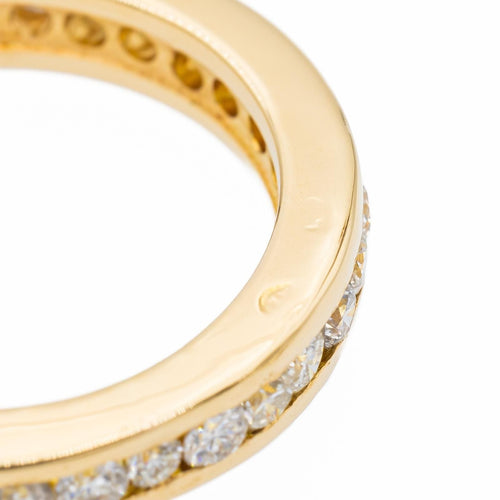 Bague 54 Bague Alliance Or jaune Diamant 58 Facettes 2301541CN