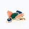 Broche CARTIER - Broche Oiseau, Or Jaune, Corail Rose, Chrysoprase, Rubis, Email Bleu 58 Facettes