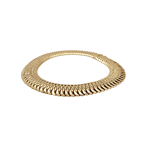 Collier Collier en or jaune, maille américaine. 58 Facettes 34723