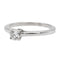 Bague 52 Bague Solitaire Or blanc Diamant 58 Facettes 1137997CN