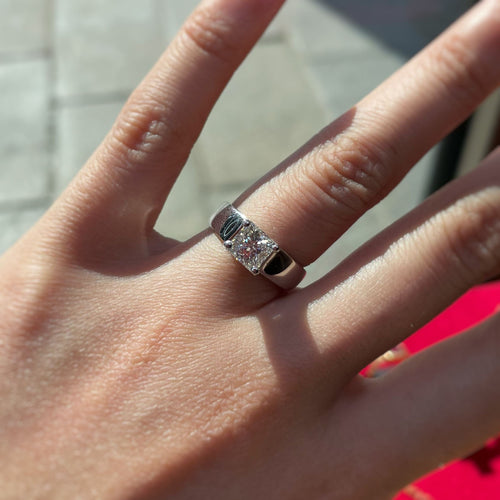 Bague 52 Solitaire - 1,05 carat H VS1 58 Facettes 240017R