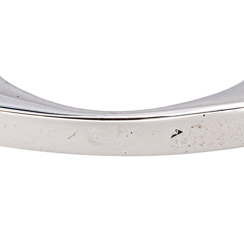 Bague 53 Bague  Solitaire  Or blanc Aigue marine 58 Facettes 4152530RV