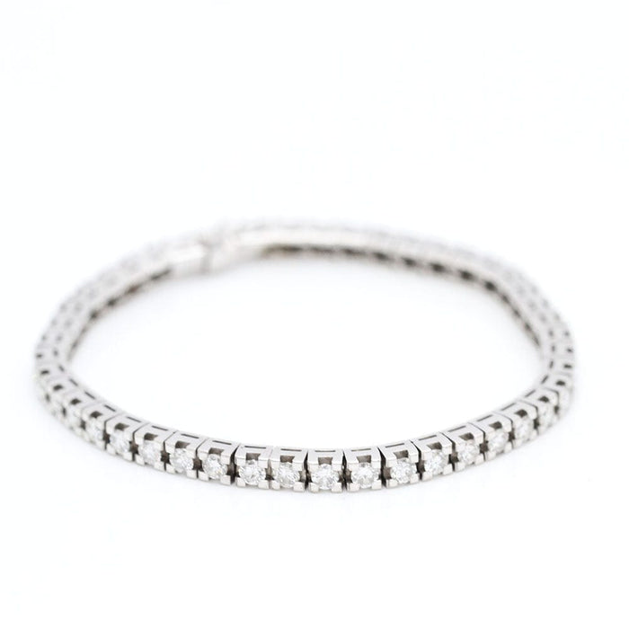 Bracelet Bracelet rivière or blanc 45 diamants 58 Facettes E361846