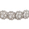Bracelet Bracelet Fleur Or blanc Diamant 58 Facettes 3455898CN