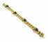 Bracelet Bracelet vintage or jaune 18K et lapis 58 Facettes