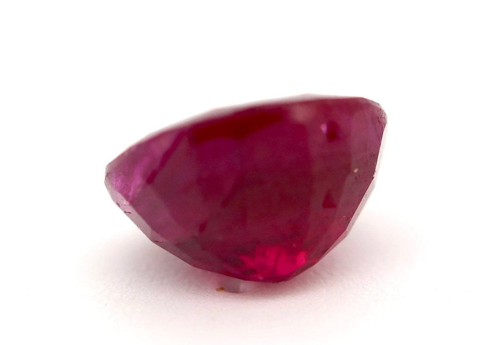 Gemstone Rubis non chauffé 0.62cts certificat ALGT 58 Facettes