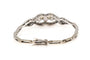 Bracelet Bracelet en or blanc avec perles et diamants 58 Facettes 10232