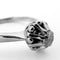 Anello vintage - Bague en or blanc 18 kt et diamant 0,15 ct 58 Facettes AN548
