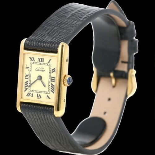 Montre Cartier Montre Tank Vermeil 58 Facettes MT43324
