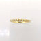 Bague 51 Bague en or jaune et diamants 58 Facettes