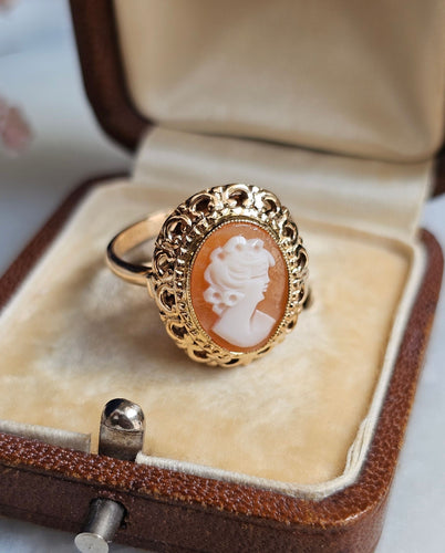Bague 53 Bague Camée Or rose 58 Facettes 638