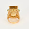 Bague 56.5 BAGUE CITRINE EMERAUDES 58 Facettes 32600168