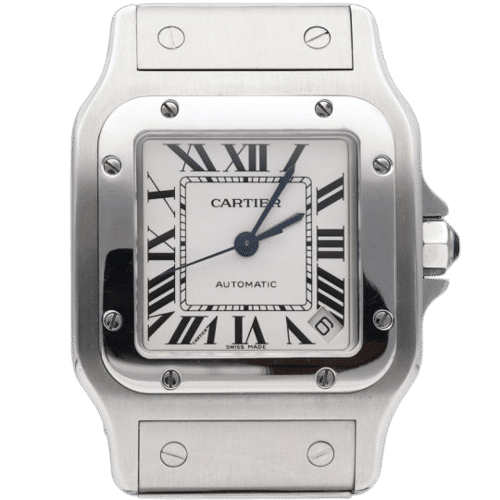 Montre Cartier Montre Santos Galbée Xl 58 Facettes MT43946