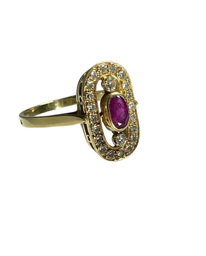 Bague 56 Bague or, rubis et diamants 58 Facettes 207