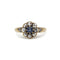 Bague 58 Bague - Or jaune, saphir et diamants 58 Facettes 1222