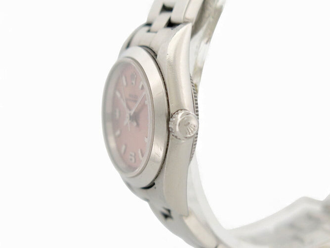 Montre montre ROLEX 76080 oyster perpetual lady rose 24mm automatique 58 Facettes 271946