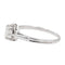 Bague 61 Bague Solitaire Or blanc Diamant 58 Facettes 3241059CN