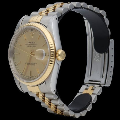 Montre Rolex Montre Datejust 36 Or Jaune 18K / Acier 58 Facettes MT44129