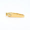 Bague Bague en or jaune avec un diamant ovale de 1 carat 58 Facettes 13012