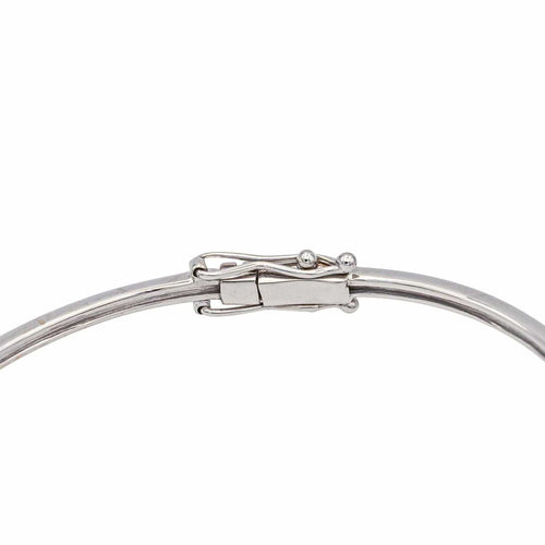 Bracelet Bracelet Jonc Or blanc Diamant 58 Facettes 4013368CN