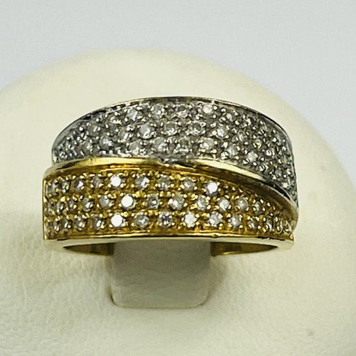 Bague 52 Bague 2 Ors avec Diamants 58 Facettes 20400000813