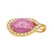 Pendentif Pendentif Or jaune Rubis, Diamant 58 Facettes 3944483CN