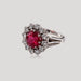 Bague 50 Bague tourmaline rose diamants 58 Facettes 32500038