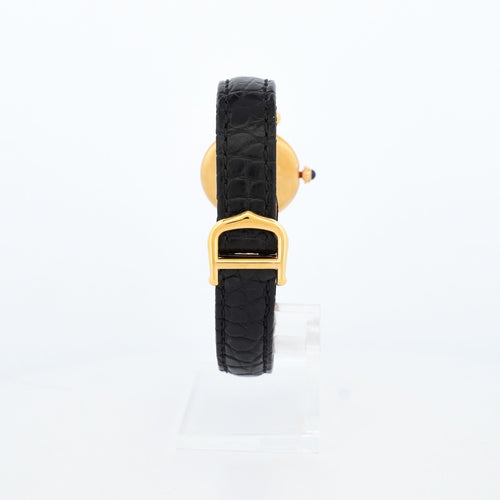 Montre Cartier Must Colisée - Ivory roman dial 58 Facettes