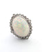 Bague Bague en or blanc avec opale et diamants 58 Facettes