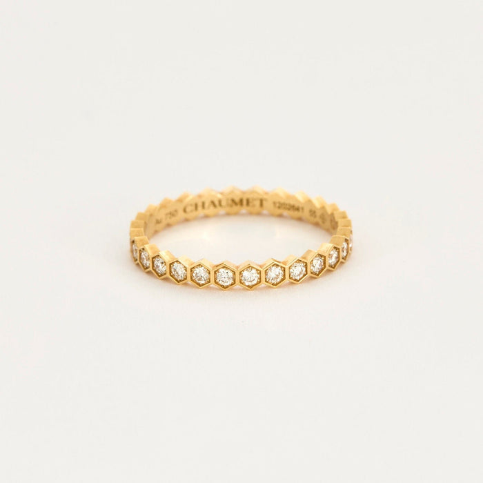 CHAUMET - Bee my love ring in yellow gold with diamonds