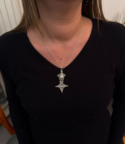 Pendentif Croix du Sud en argent 58 Facettes